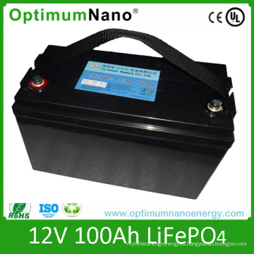 Batería de respaldo 12V 100ah LFP LiFePO4